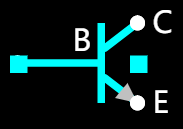 NPN 双极型晶体管示例