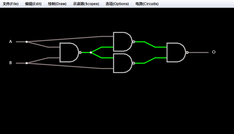 circuitjs 分支电路 subcircuit 拖动创建实例 gif