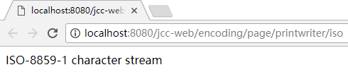 printwriter 字符流 iso-8859-1 响应